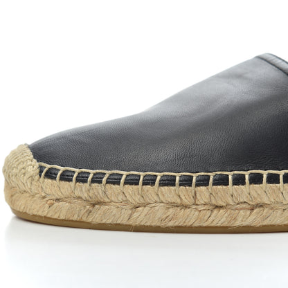 Saint Laurent Lambskin Mens Espadrilles 40.5 Black 13 of 16