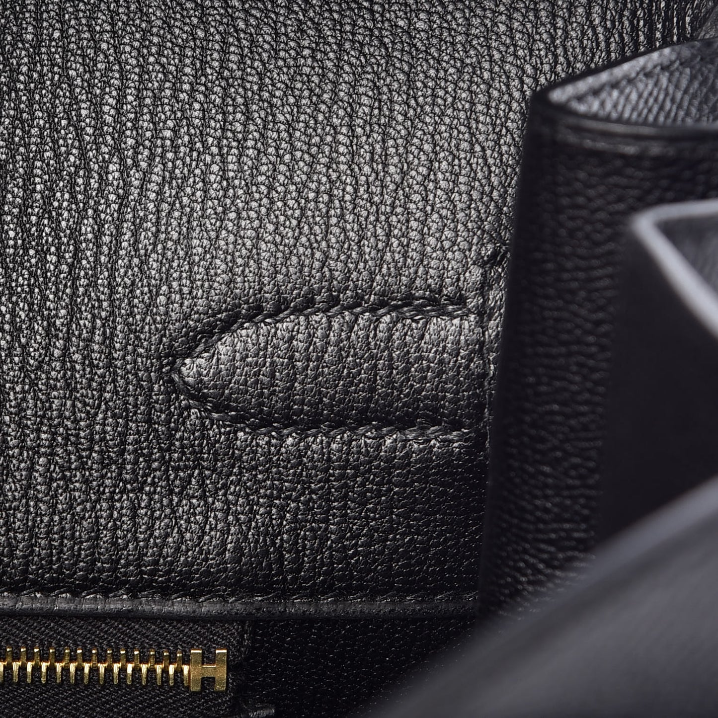 Epsom Birkin 35 Black
