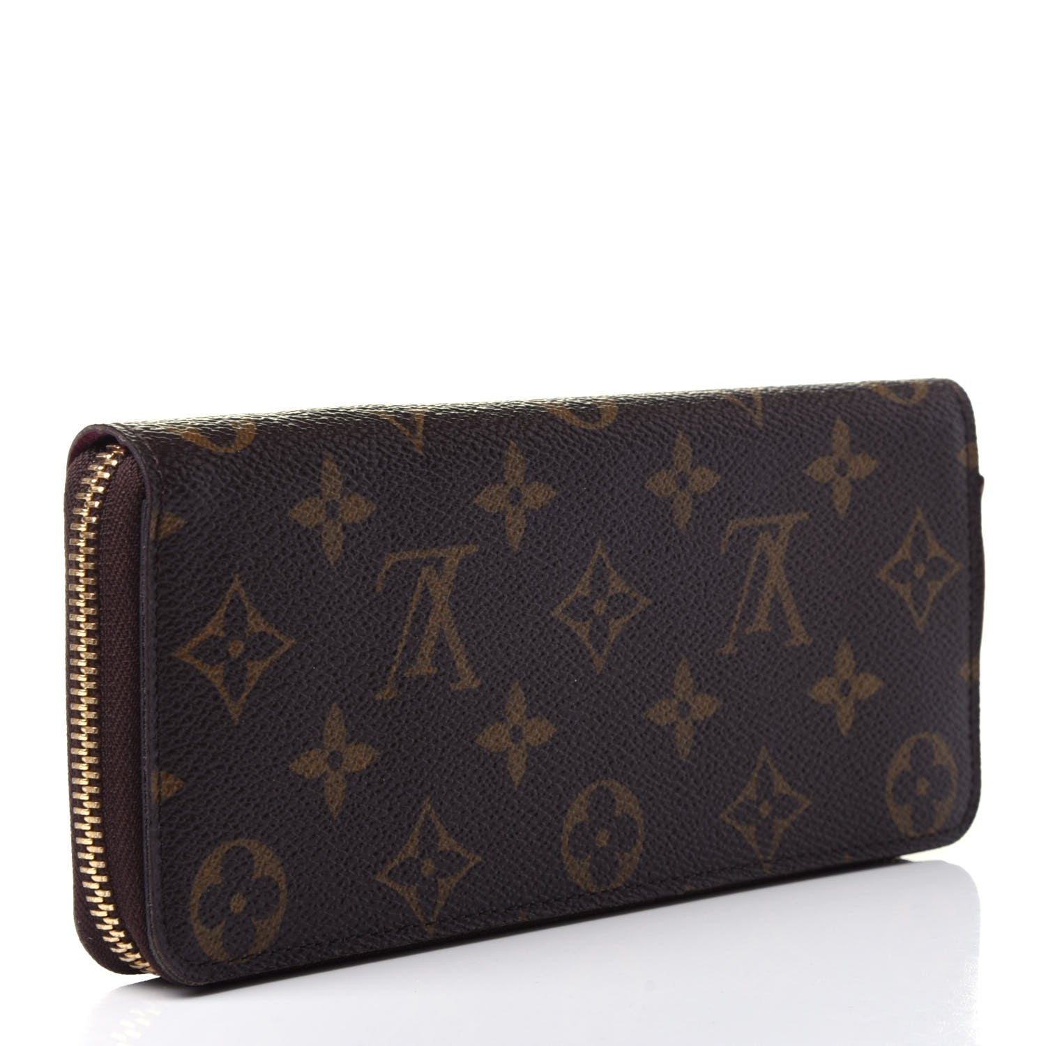 Louis Vuitton Monogram Clemence Wallet Fuchsia 2 of 4