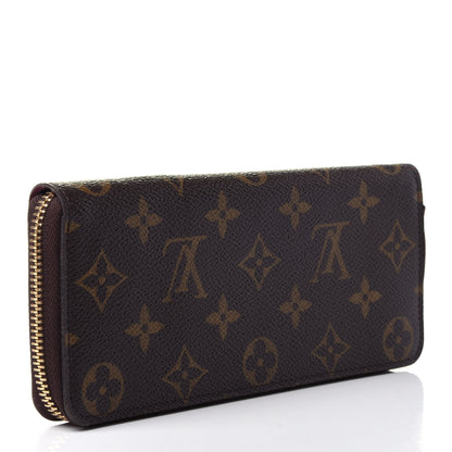 Louis Vuitton Monogram Clemence Wallet Fuchsia 2 of 4