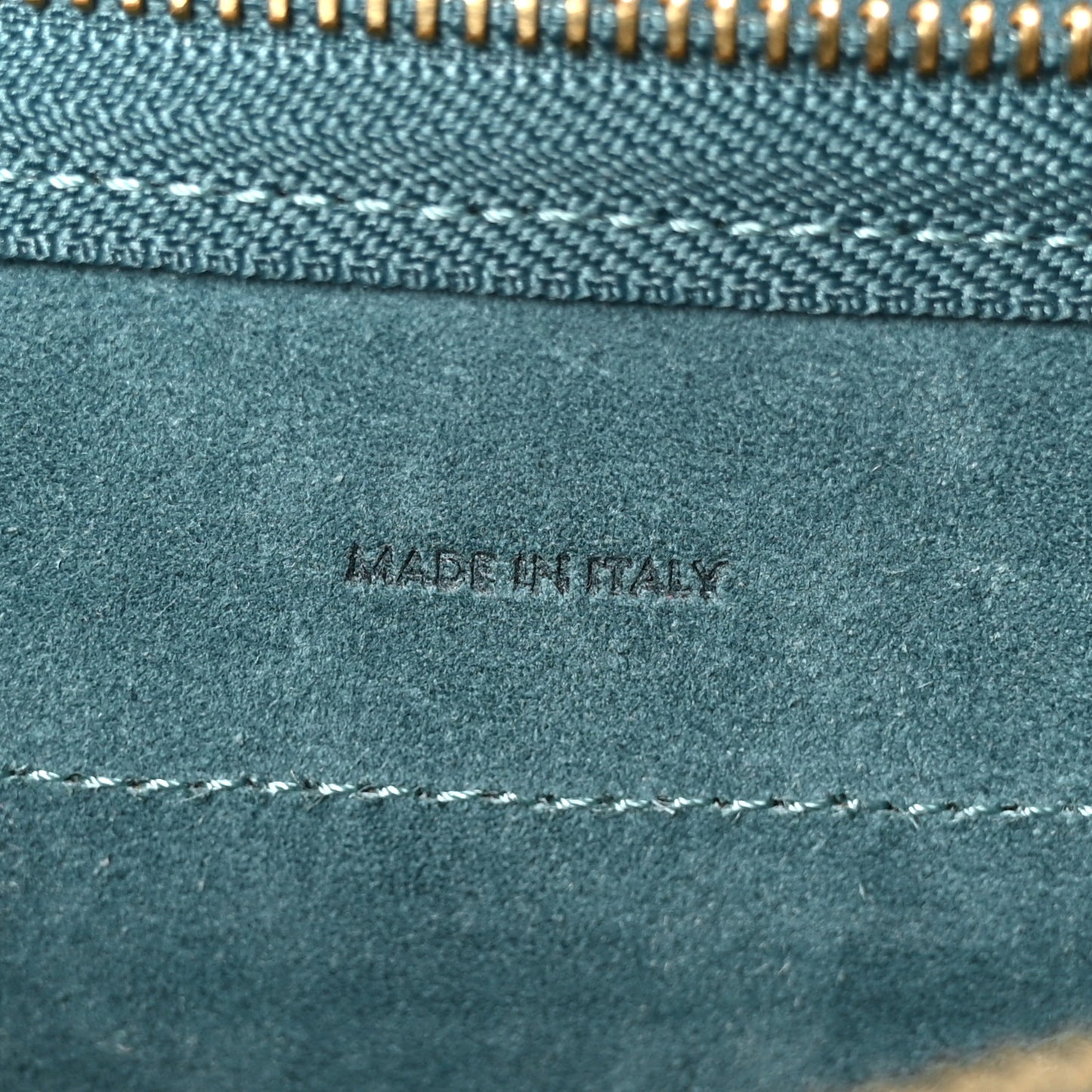 Grained Calfskin Nano Belt Bag Celadon