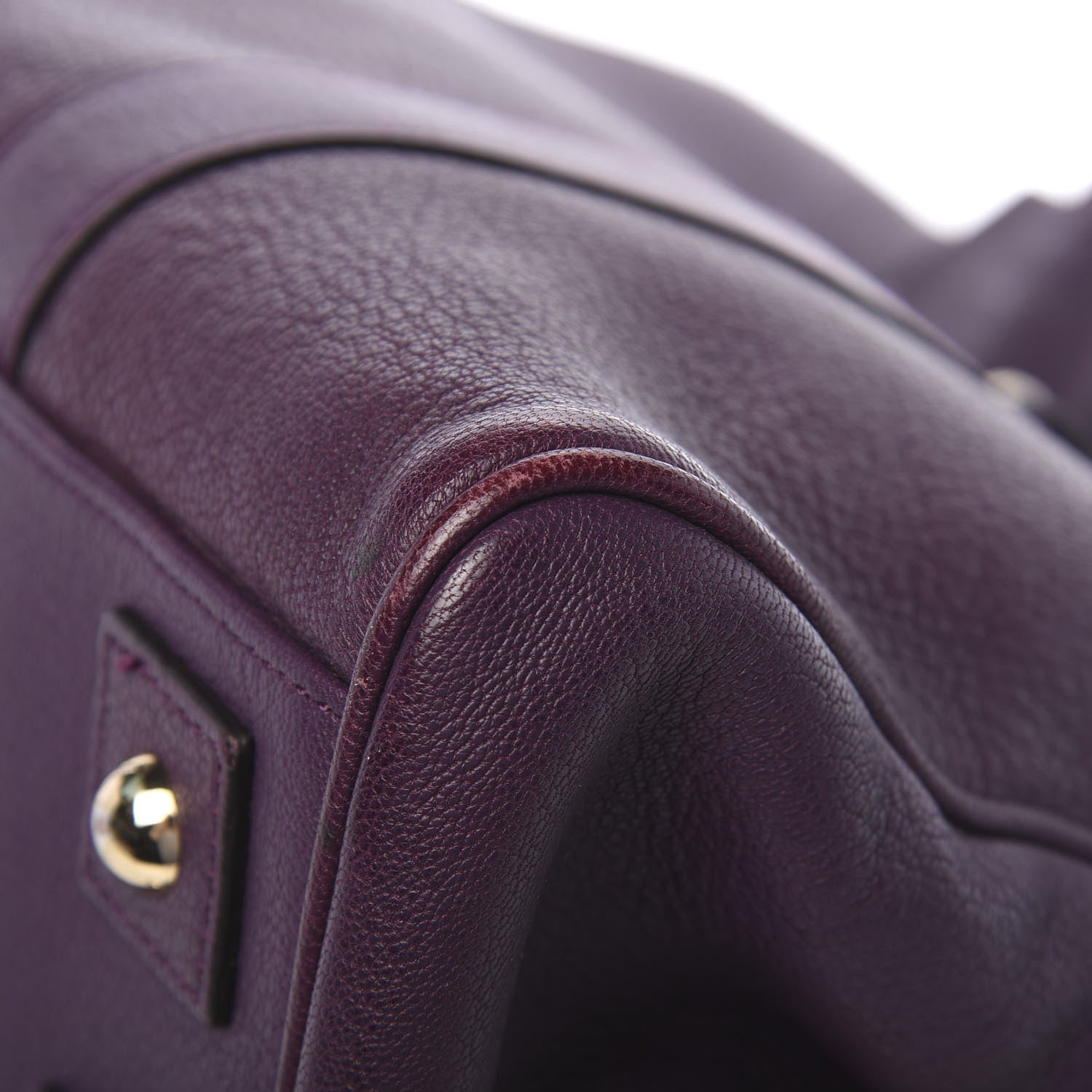 Mulberry Goatskin Bayswater Aubergine 10 of 12