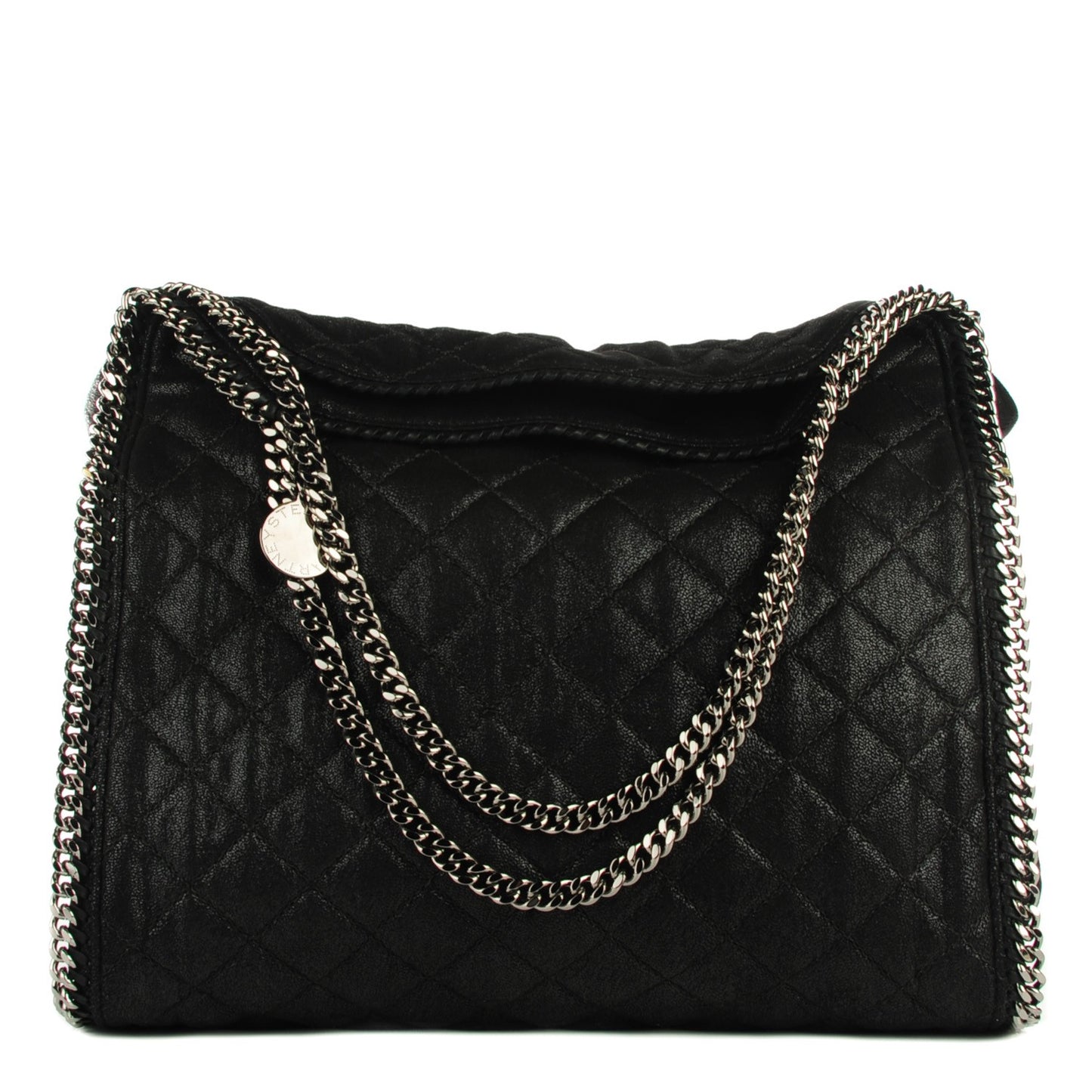 Shaggy Deer Quilted Big Falabella Black