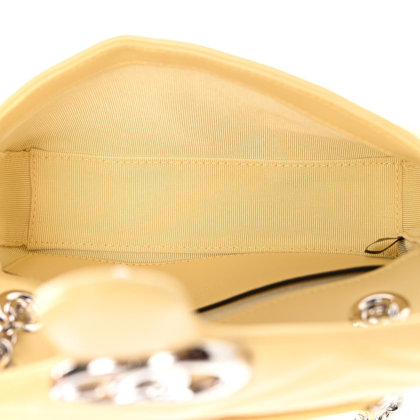 Lambskin Matelasse Small GG Marmont Shoulder Bag Yellow