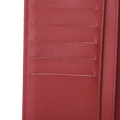 Chanel Caviar Quilted Long Flap Wallet Red 9 of 10