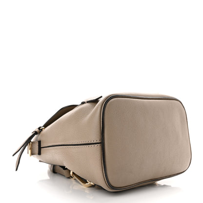 Chloe Suede Calfskin Mini Faye Backpack Motty Grey 4 of 10