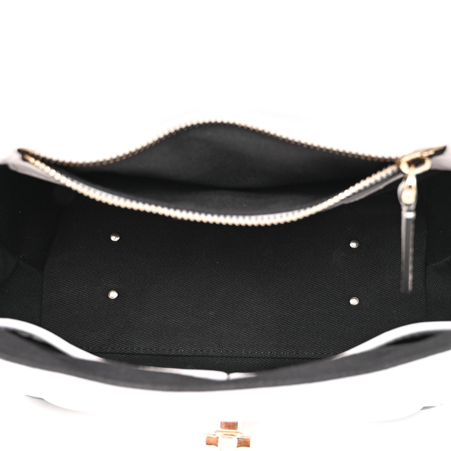 Valentino Garavani Nappa Medium Candystud Top Handle Bag White Black 5 of 14