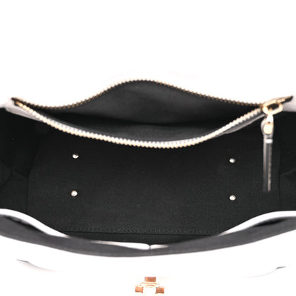 Valentino Garavani Nappa Medium Candystud Top Handle Bag White Black 5 of 14
