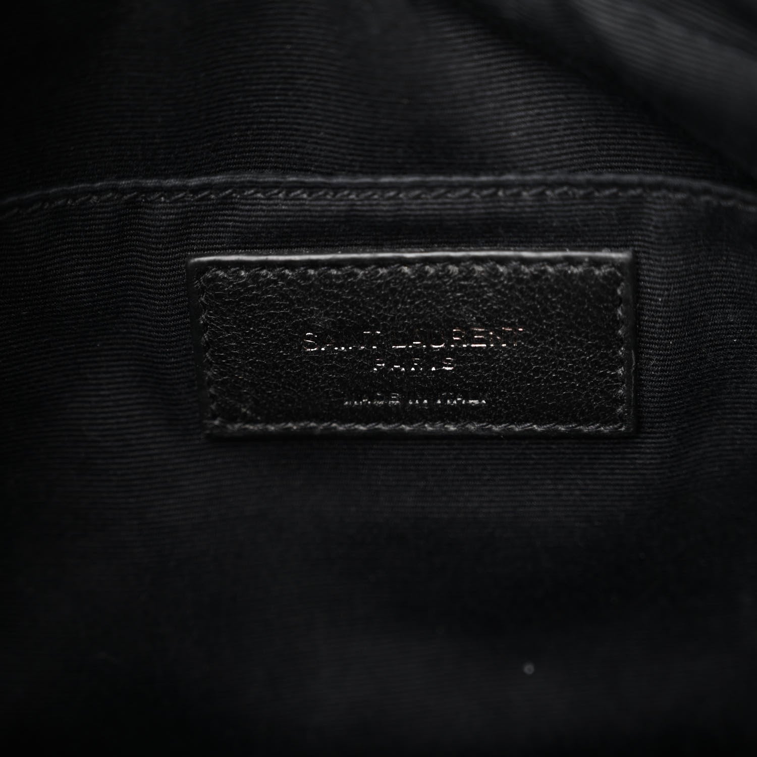 Saint Laurent Calfskin Matelasse Monogram Lou Camera Bag Red 5 of 14