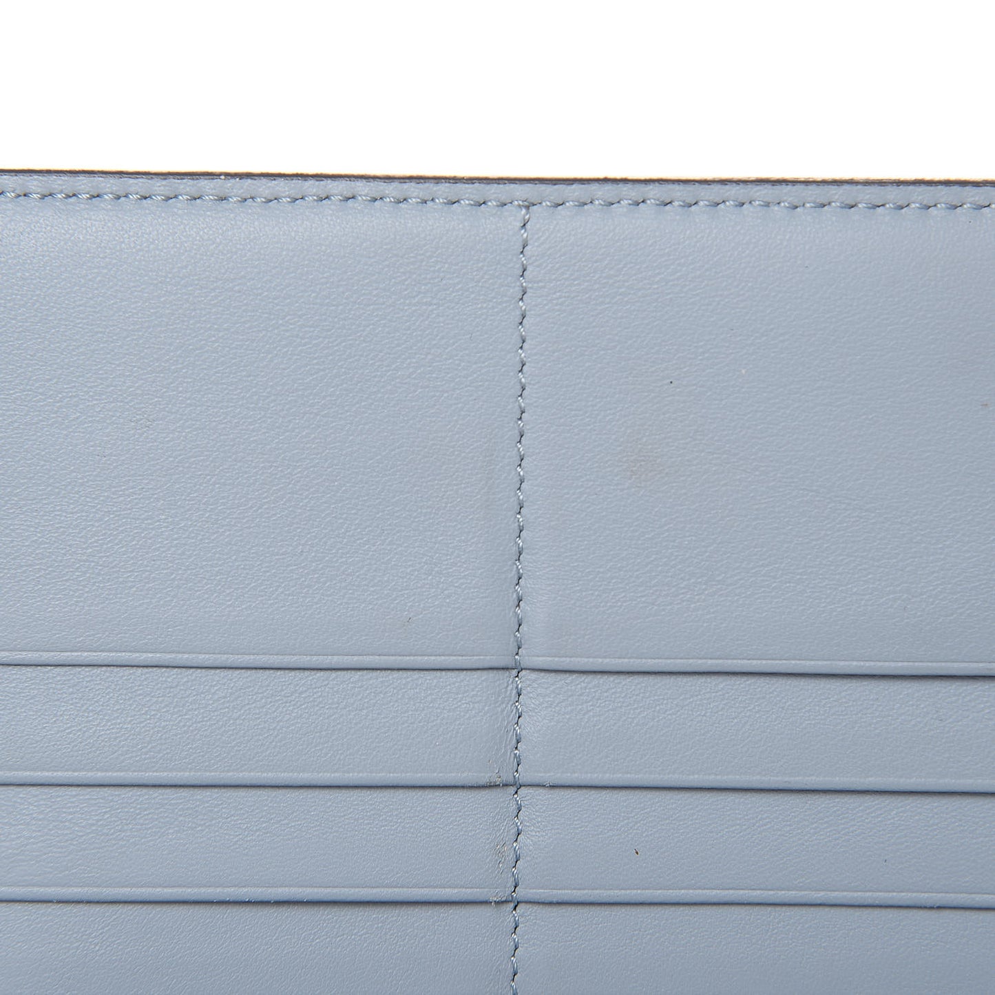 Grained Calfskin Large Multifunction Strap Wallet Pebble Mineral