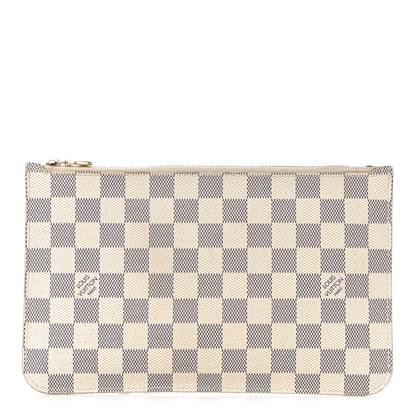 Louis Vuitton Damier Azur Neverfull MM GM Pochette 1 of 14