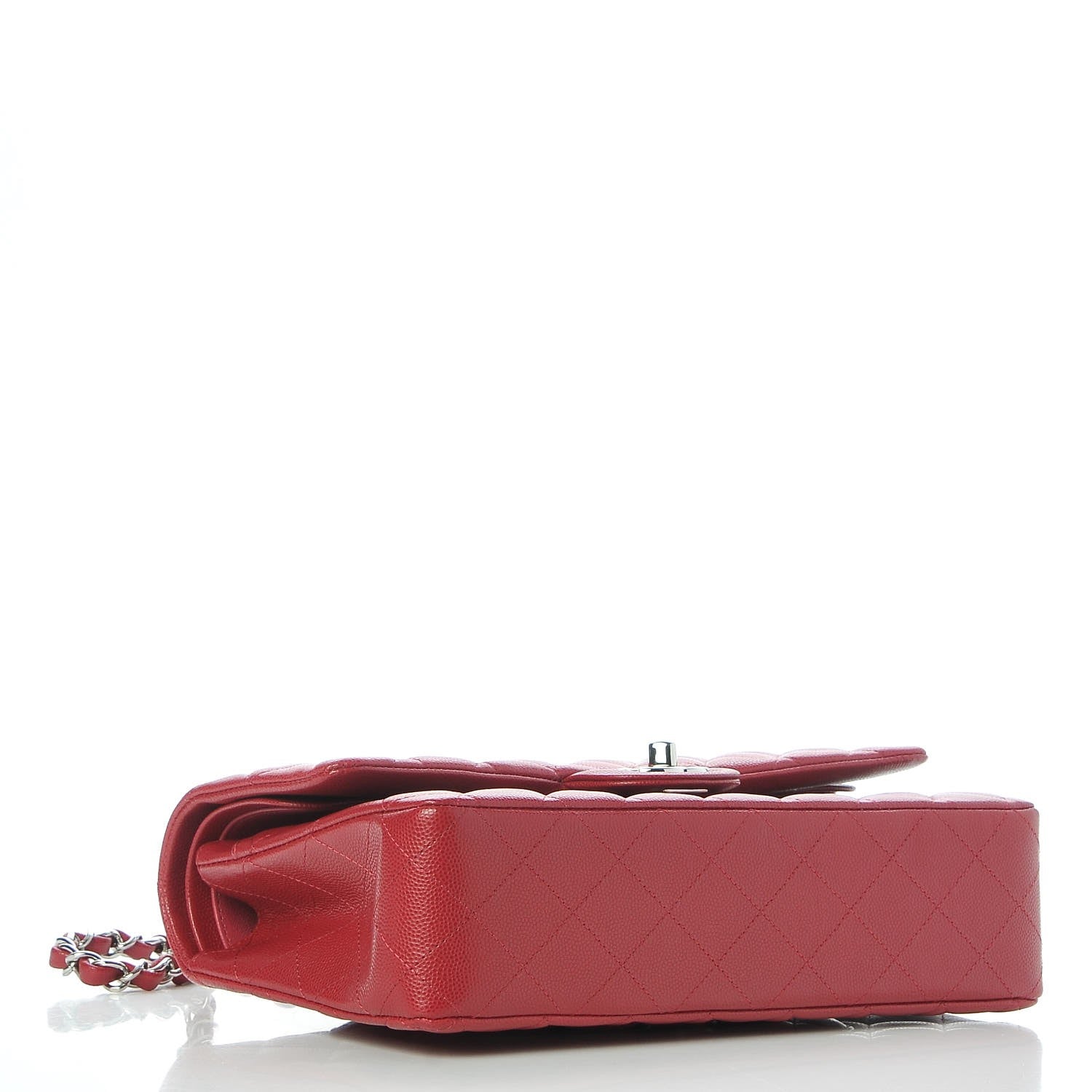 Chanel Caviar Quilted Medium Double Flap Pink 4 of 8