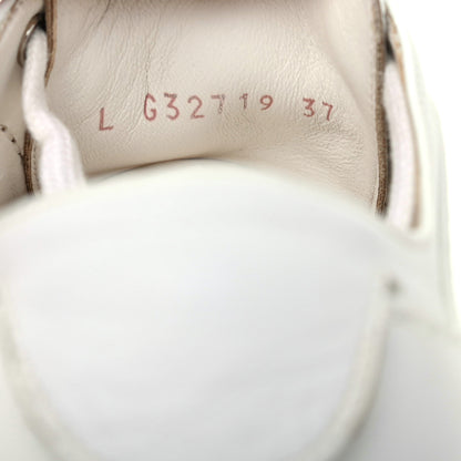 Chanel Calfskin Gum Womens CC Sneakers 37 White 8 of 16