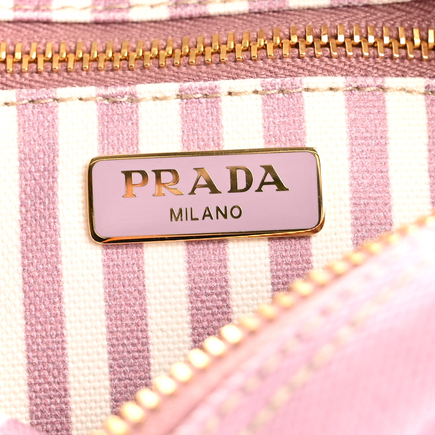 Prada Canvas Canapa Logo Pouch Alabastro 6 of 7