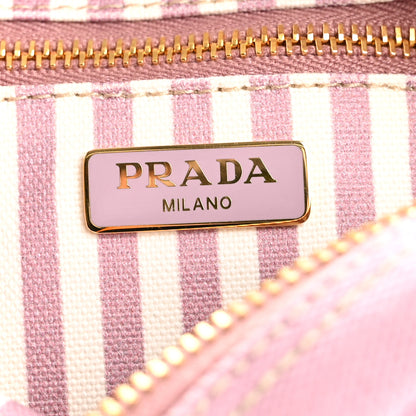 Prada Canvas Canapa Logo Pouch Alabastro 6 of 7