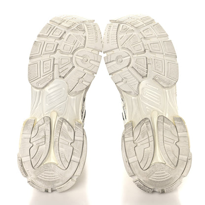 Balenciaga Mesh Rubber Monocolor Womens Runner Sneakers 40 White 6 of 10
