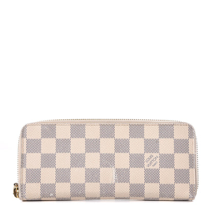 Louis Vuitton Damier Azur Clemence Wallet 1 of 12