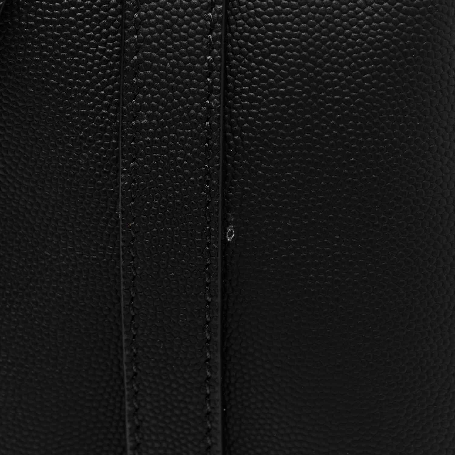 Chanel Grained Calfskin Large Coco Eyelets Shopping Tote Black 10 of 13