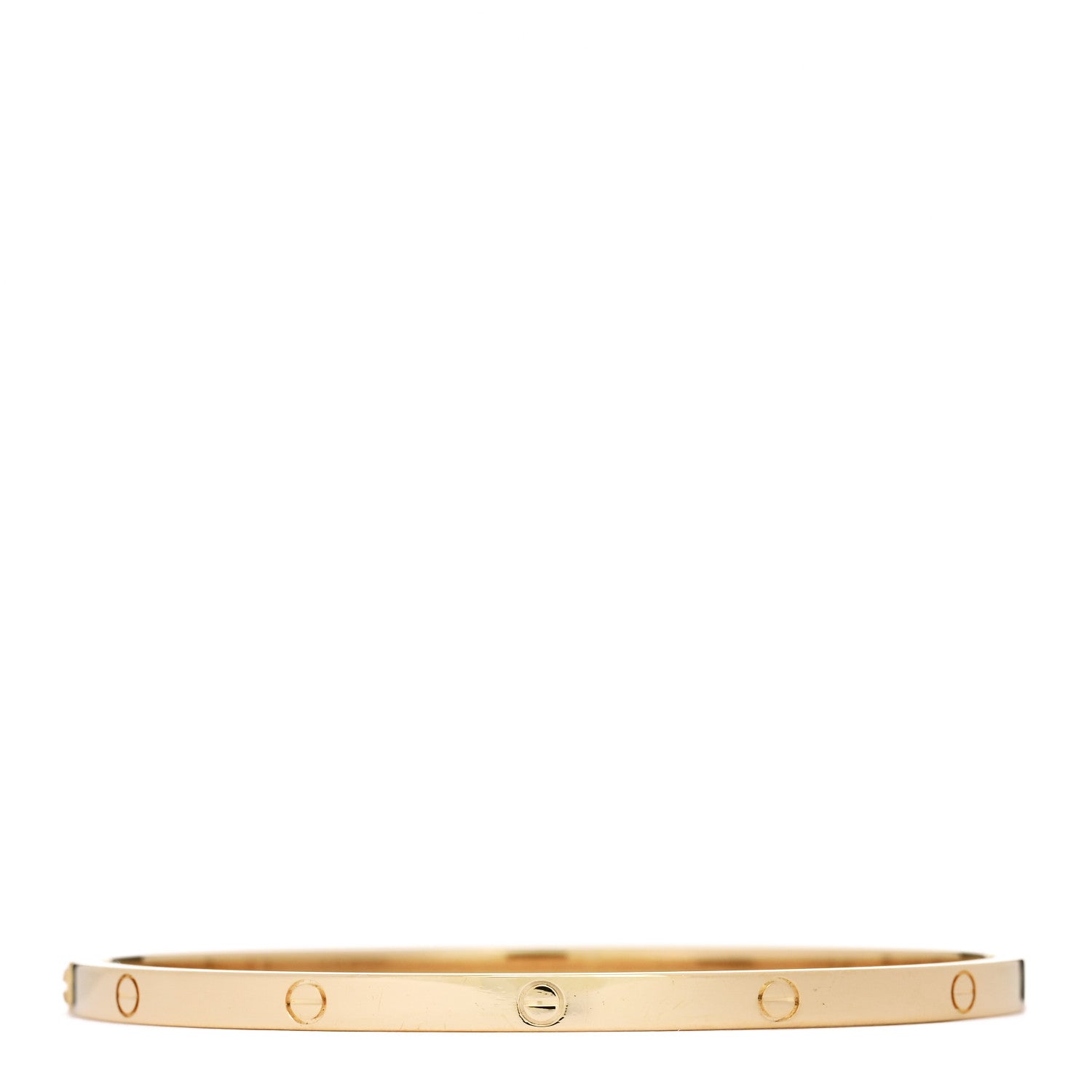 Cartier 18K Yellow Gold Small LOVE Bracelet 18 2 of 8