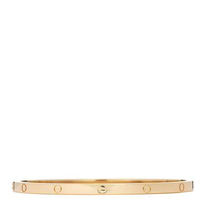 Cartier 18K Yellow Gold Small LOVE Bracelet 18 2 of 8