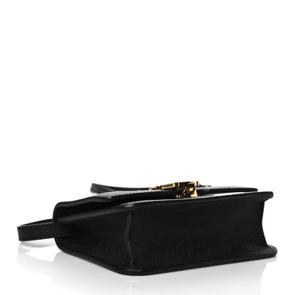 Burberry Grained Calfskin Mini TB Bag Black 4 of 9
