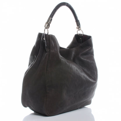 Saint Laurent Leather Large Roady Brown 3 of 8