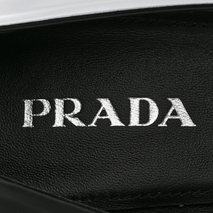 Prada Spazzolato Pointed Toe 55mm Pumps 38 Black 7 of 11