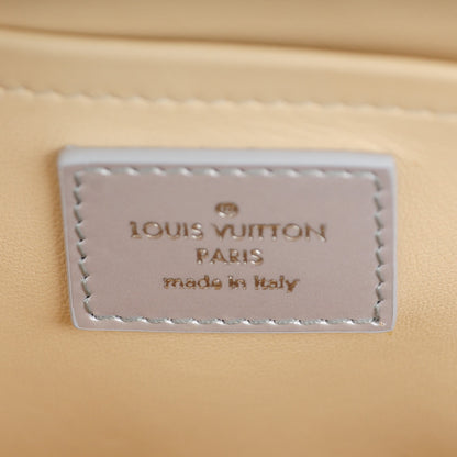 Louis Vuitton Lambskin Malletage Mini Dora Silver 6 of 9