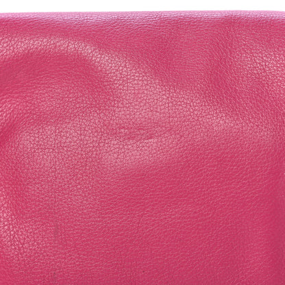 Fendi Vitello Flamingo Fendista Pouchette Crossbody Lampone 16 of 19