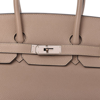 Hermes Togo Birkin 35 Gris Tourterelle 10 of 10