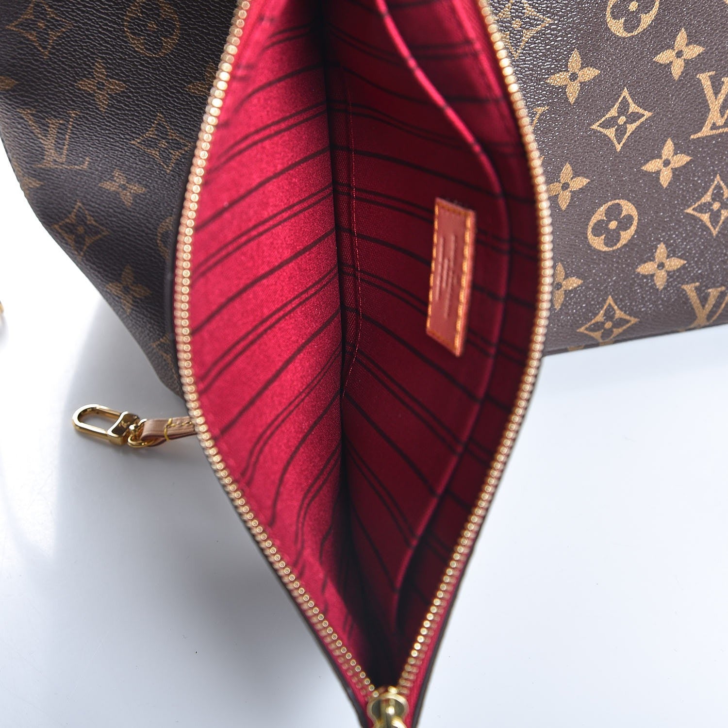 Louis Vuitton Monogram Neo Neverfull MM Pivoine 7 of 9
