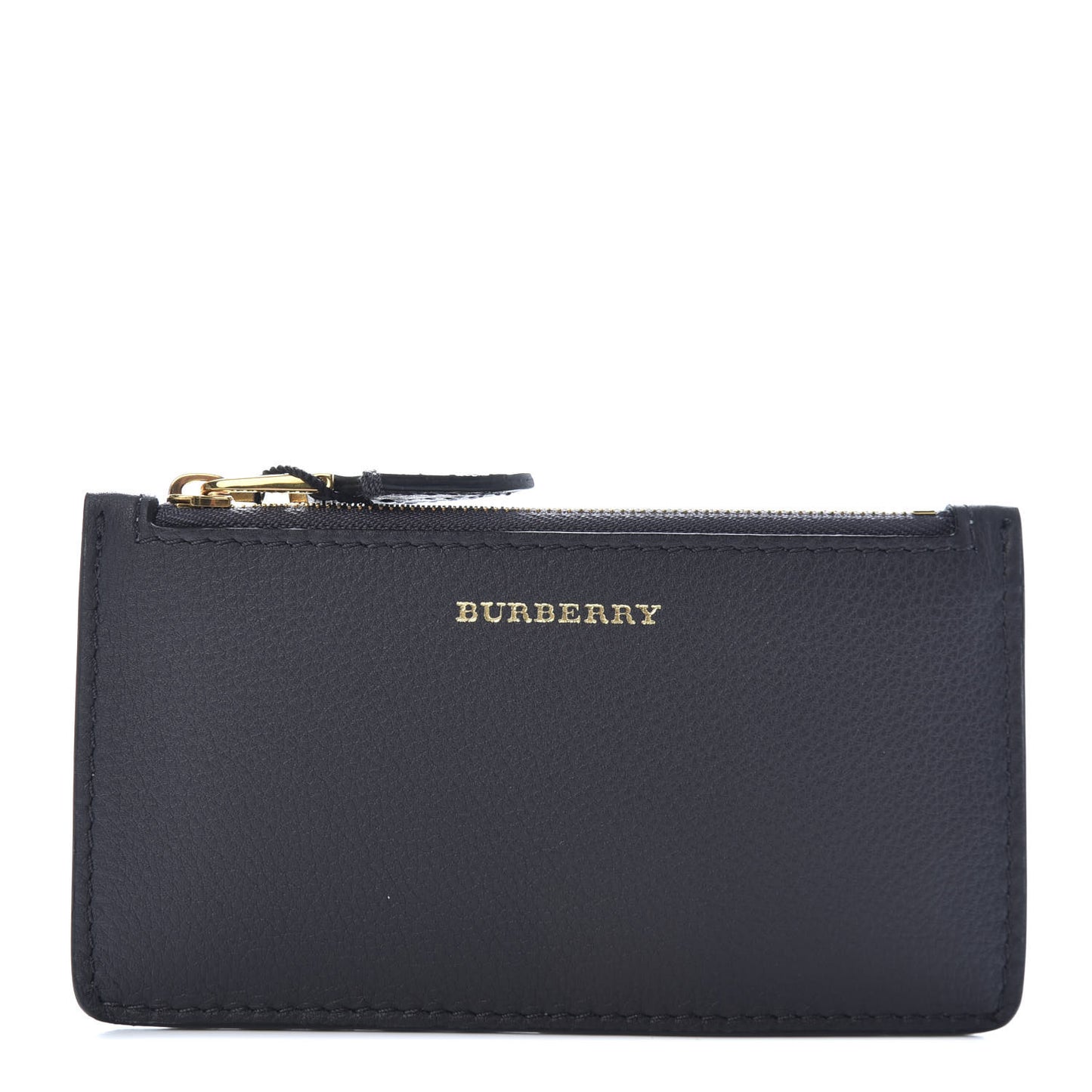 Grained Calfskin Two Tone Somerset Coin Case Card Holder Navy