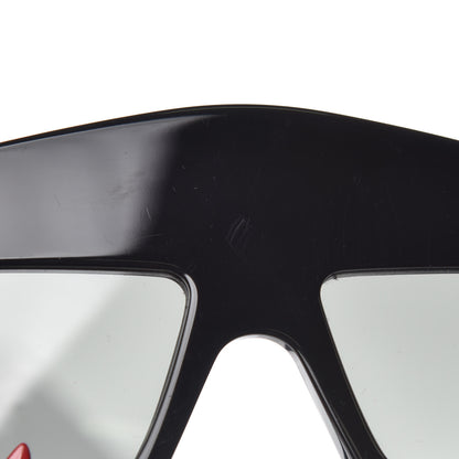 Gucci Acetate Crystal Hollywood Forever Tear Drop Sunglasses GG0359S Black 9 of 9