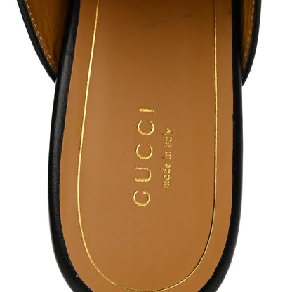 Gucci Calfskin Womens Princetown Slippers 39 Black 8 of 11