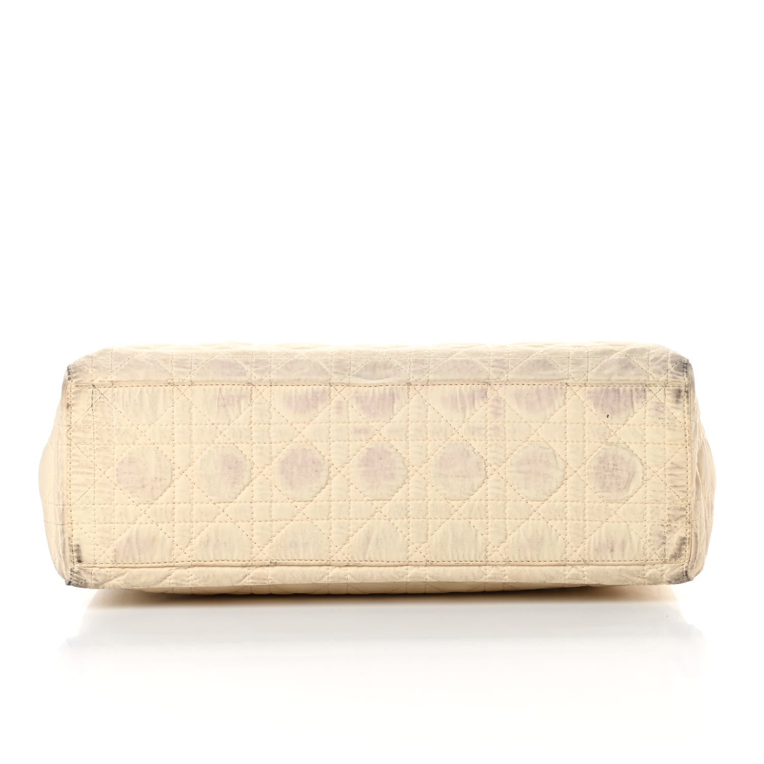Christian Dior Nylon Cannage Large Lady Dior White 13 of 19