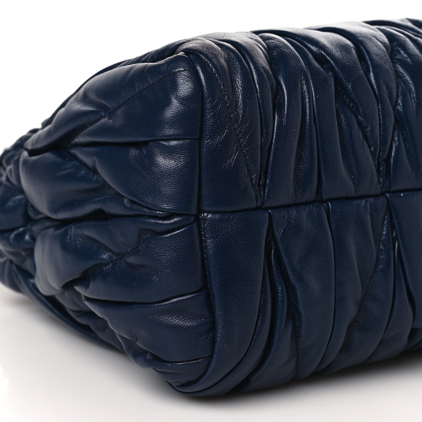 Nappa Matelasse Shoulder Bag Bleuette