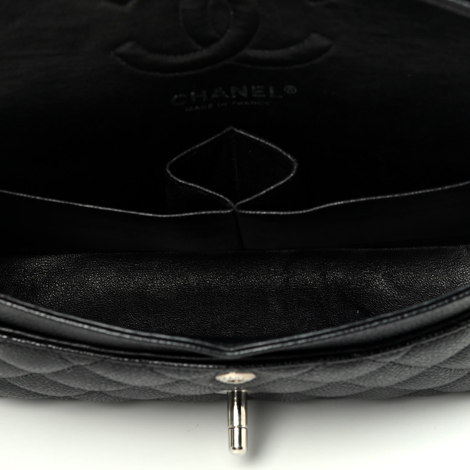 Chanel Caviar Quilted Small Double Flap Black 5 of 9