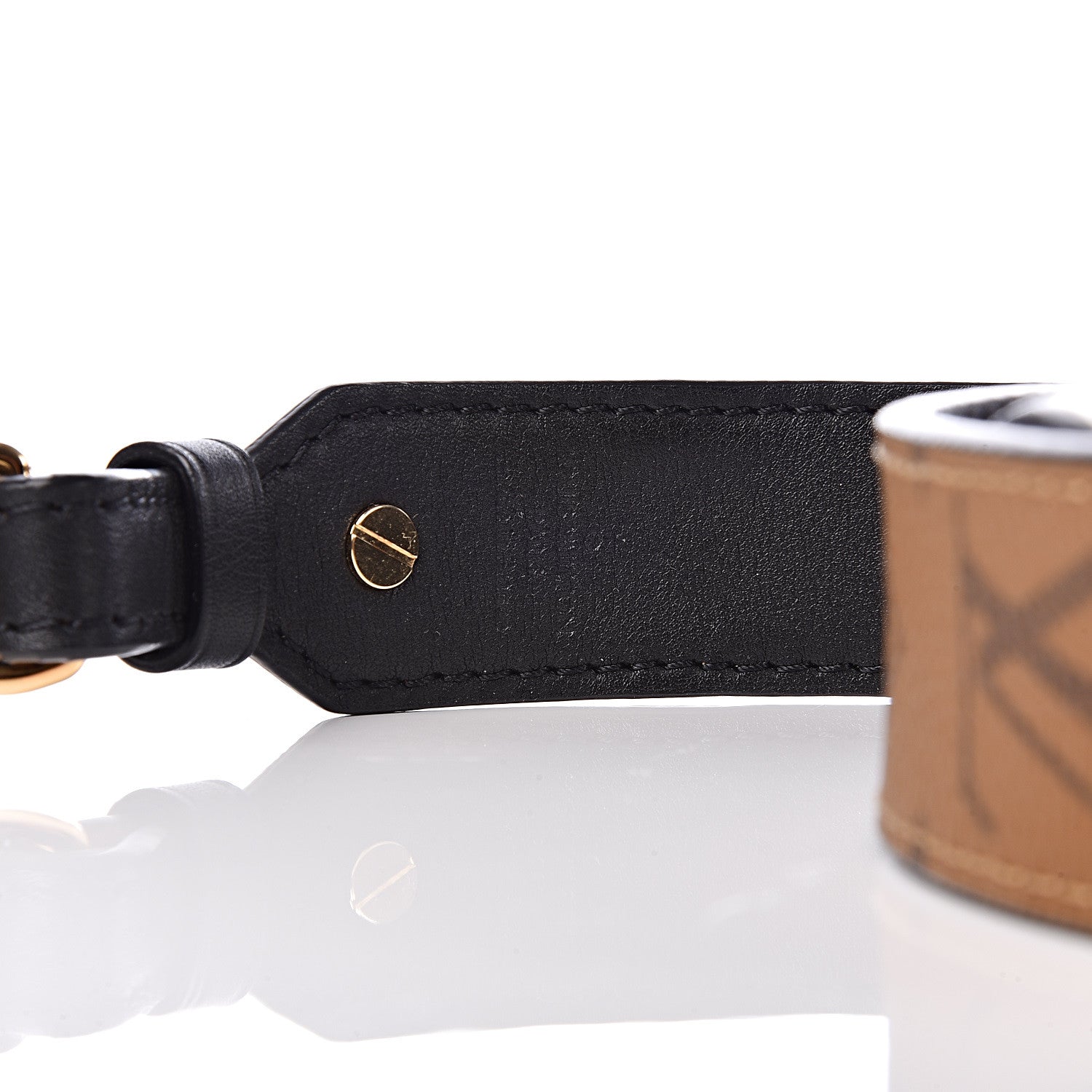Louis Vuitton Reverse Monogram Bandouliere Shoulder Strap XL Black 3 of 4