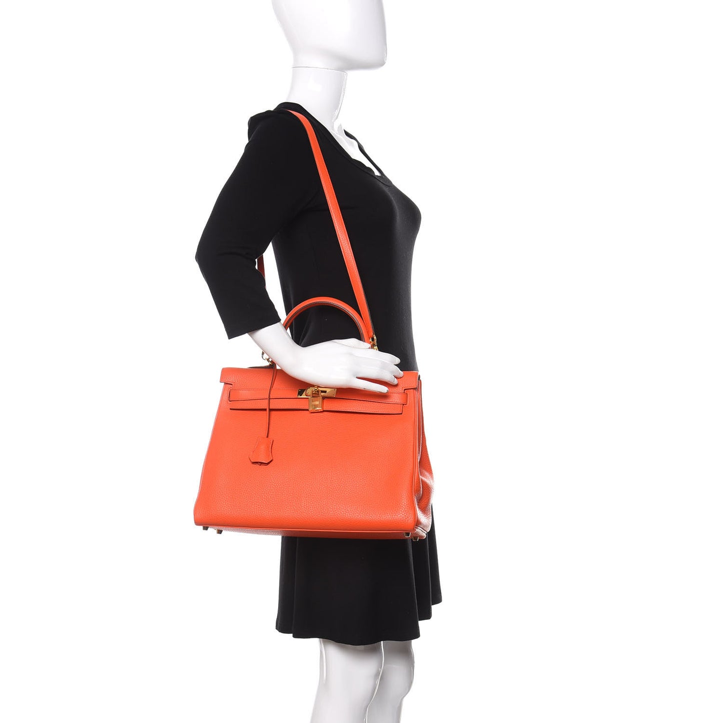 Taurillon Clemence Kelly Retourne 35 Orange Poppy