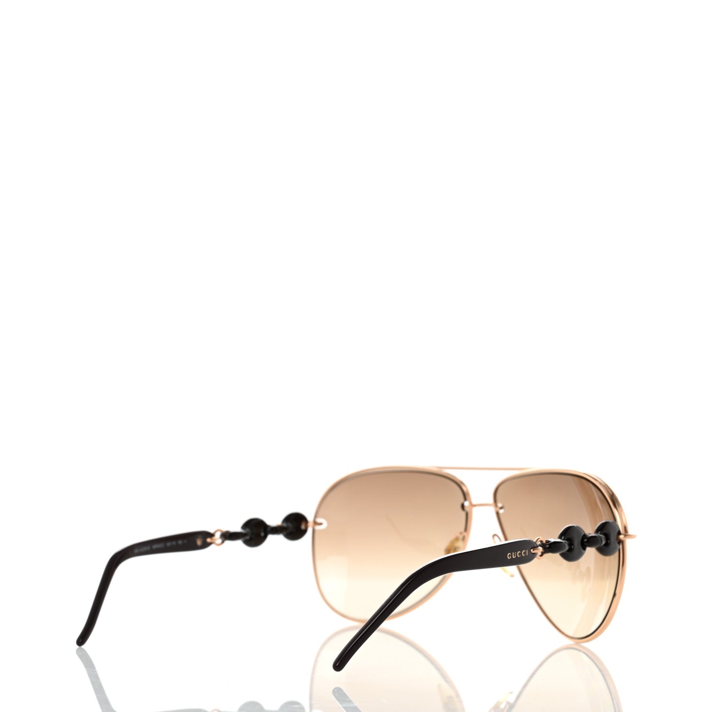Marina Chain Aviator Sunglasses GG 4225/S Gold Brown