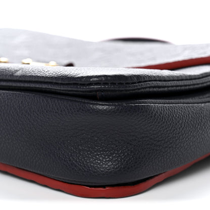 Louis Vuitton Empreinte Pochette Metis Marine Rouge 9 of 9