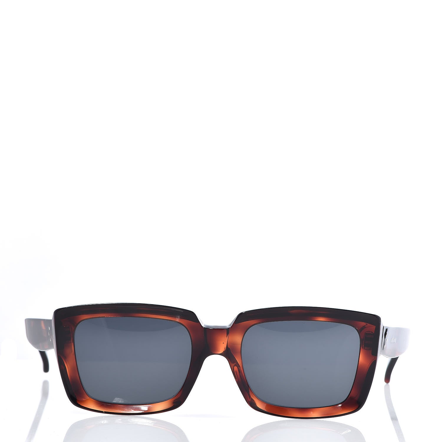 Celine Square CL 41449 Sunglasses Havana 2 of 7