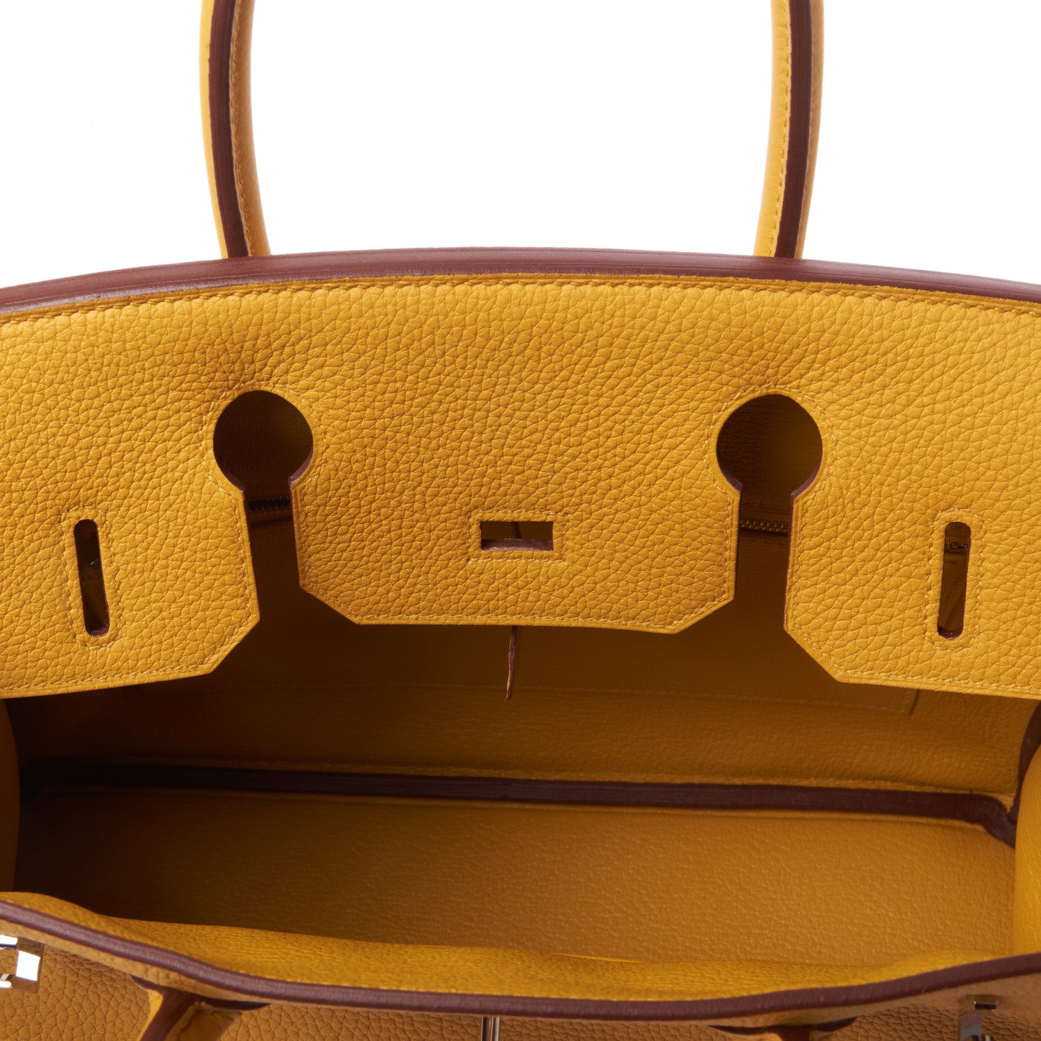 Hermes Togo Birkin 30 Jaune Ambre 16 of 32