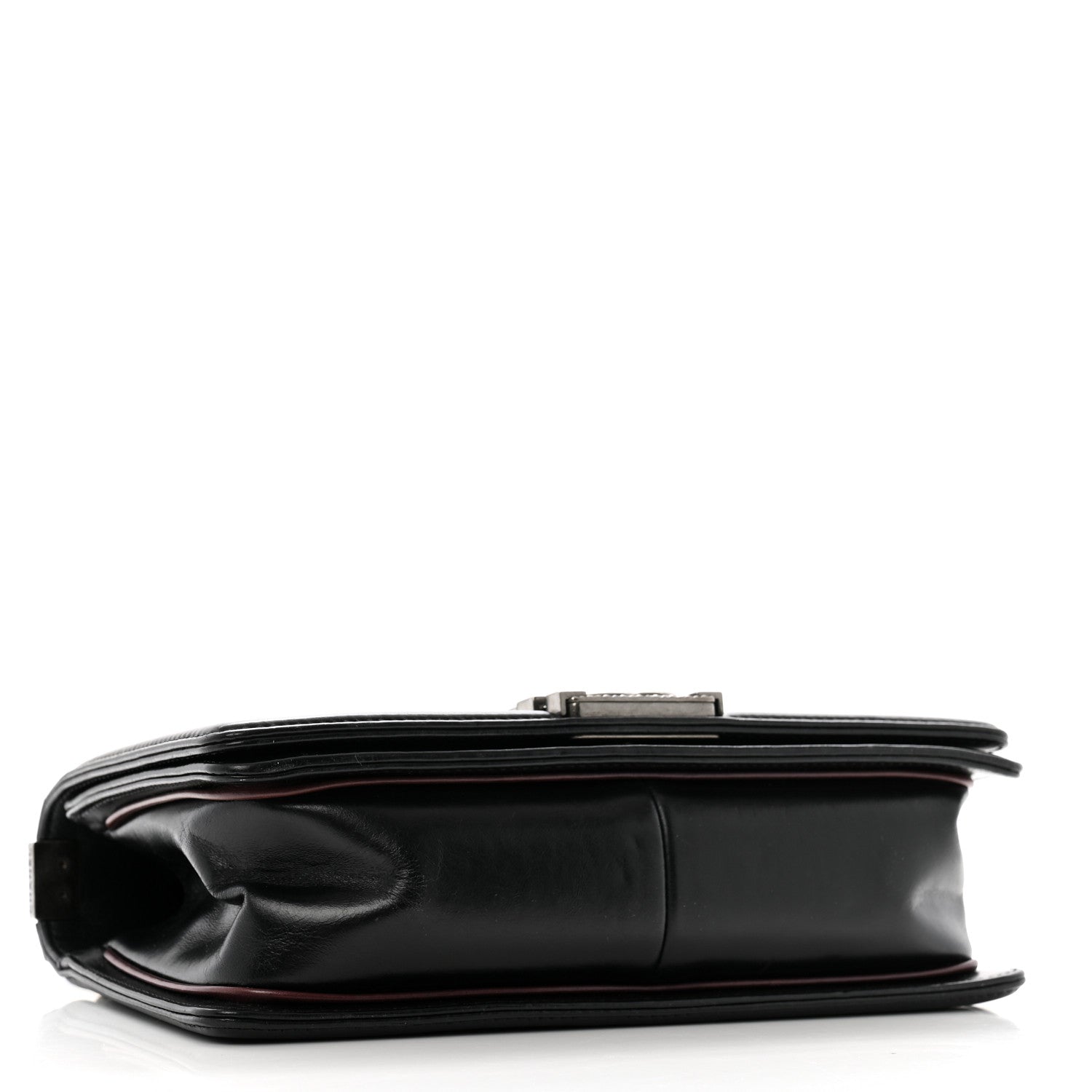Chanel Calfskin Embossed Medium Paris Salzburg Boy Flap Black 4 of 11