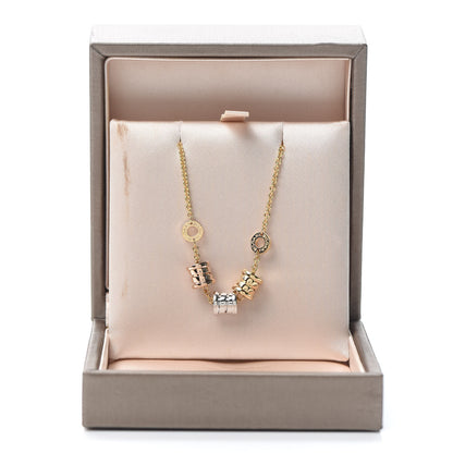 Bulgari 18K Yellow Rose White Gold B.Zero1 Bracelet 7 of 7