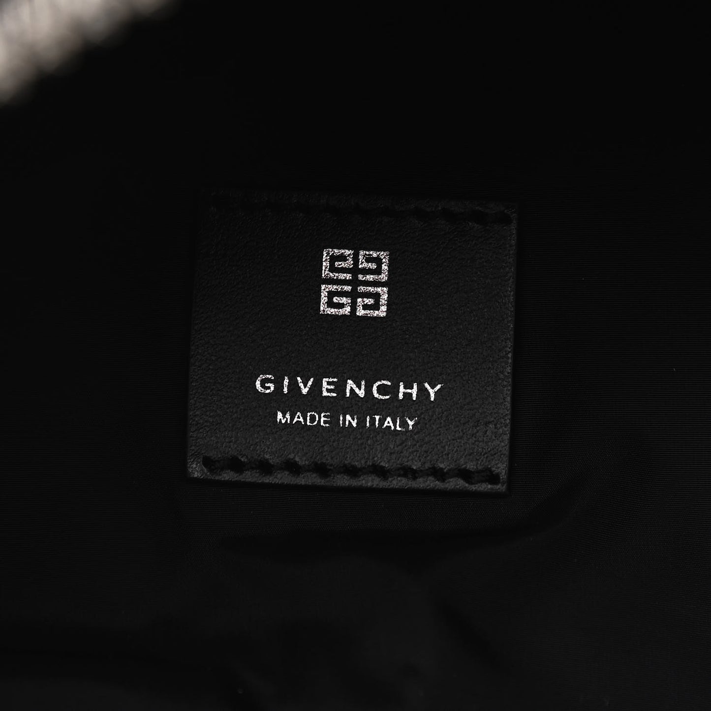 Nylon G-Zip Bum Bag Black