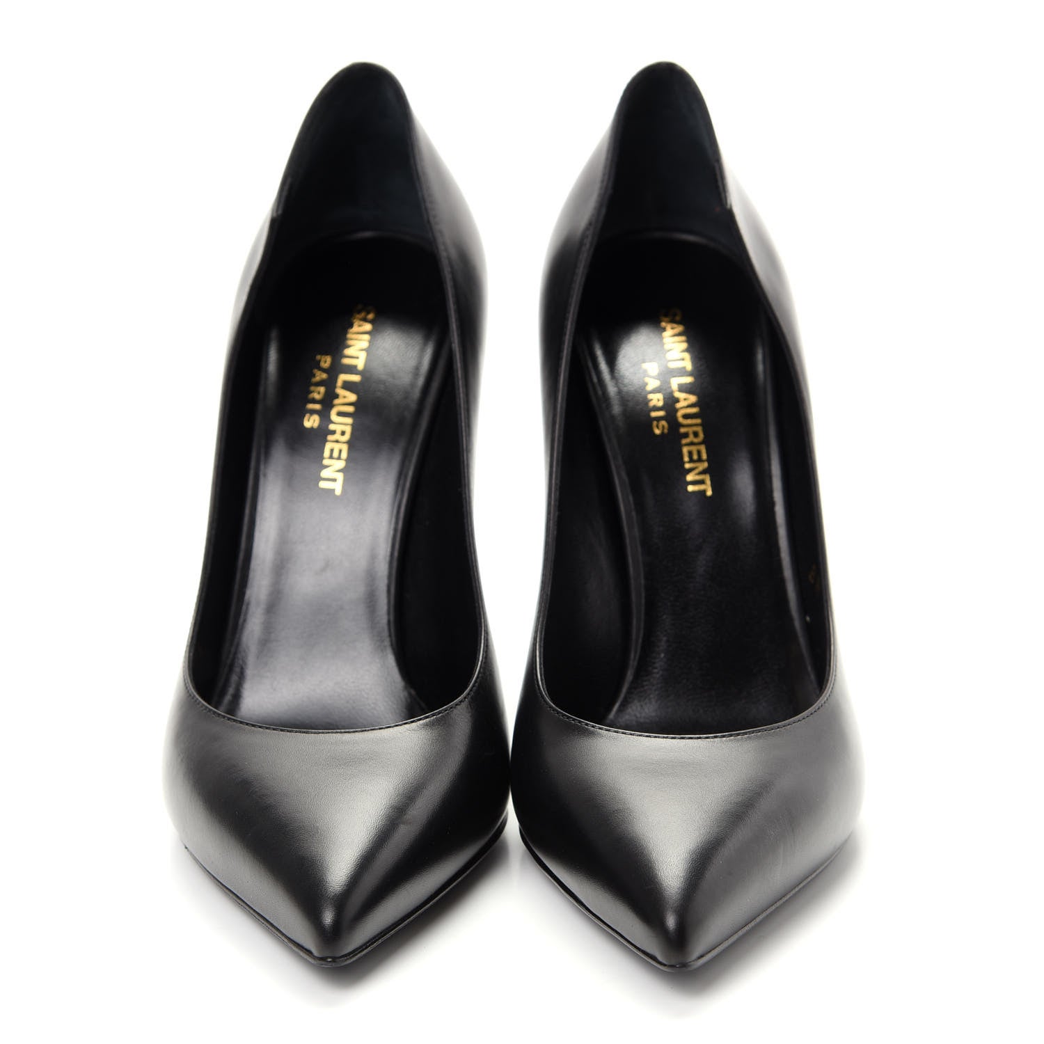 Saint Laurent Calfskin 105 Pumps 36.5 Black 2 of 11