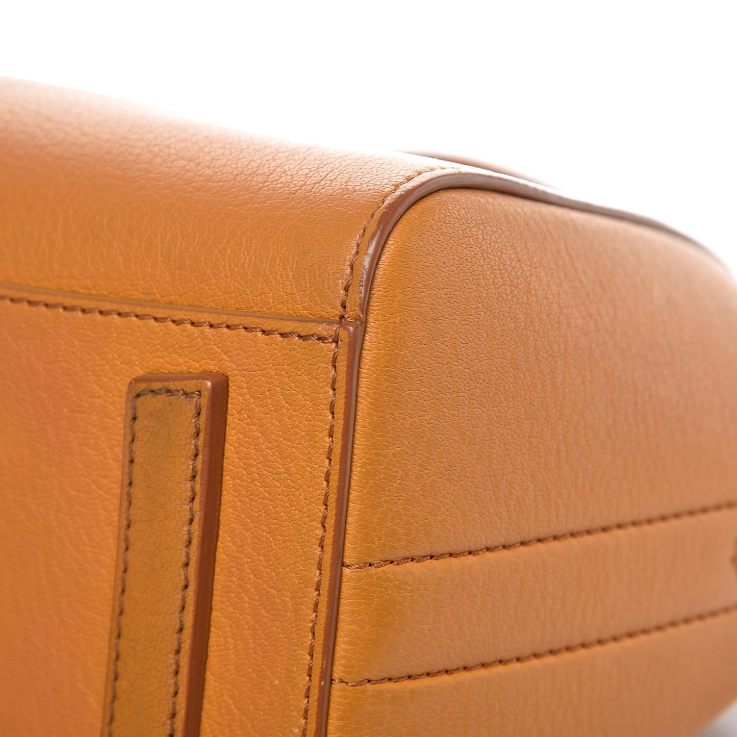 Sugar Goatskin Mini Antigona Rust