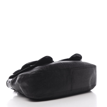 Fendi Nappa Patent B Bag Black 4 of 15