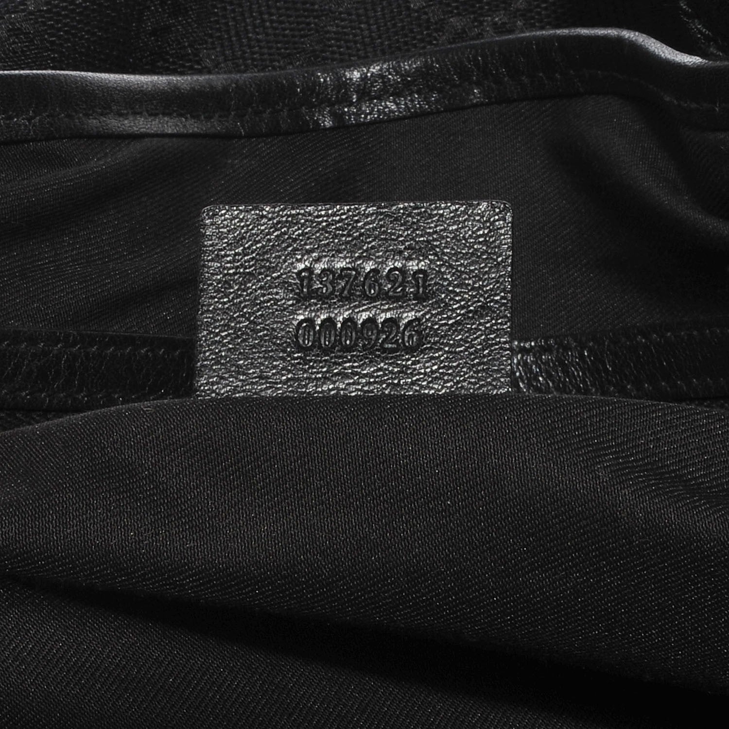 Gucci Monogram Medium Pelham Shoulder Bag Black 6 of 9